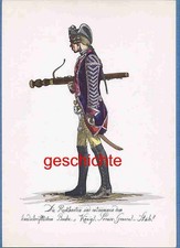 Uniformtafel - Preussen -