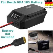 DC 18V-12V Step-Down Spannungswandler Zigarettenanzünder für Bosch GBA 18V Akku