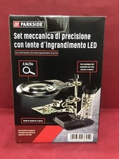 🪛🔬💡PRÄZISIONSMECHANIK SET mit LED Lupe neu🪛💡🔌