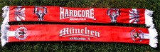 München Schal "HARDCORE MÜNCHEN" Polyschal Ultra M Ultra Fan Block Kurve + NEU +