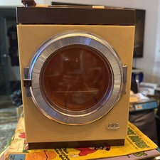 PIKO Mechanik Elektrische Kinder Waschmaschine Automat Kunststoff DDR