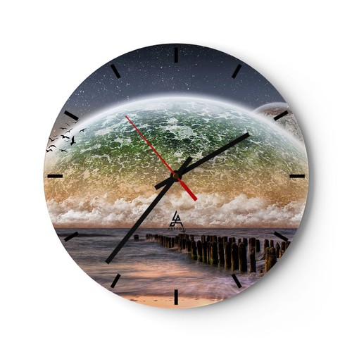 Modern wanduhr 40x40cm - modern,