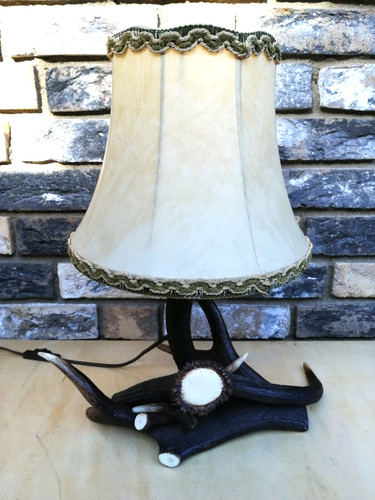 Geweihlampe tischleuchte - geweihlampe, ca