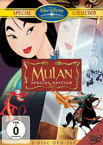 Mulan dvds special - mulan, dvds,