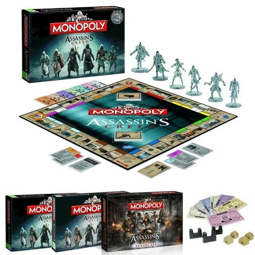 Assassins creed monopoly spiel - monopoly,
