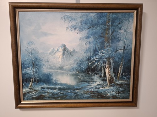 Vintage öl oder - oder, acryl