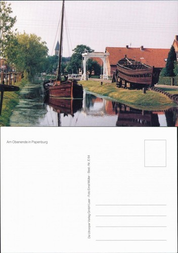 Ansichtskarte papenburg - ansichtskarte,
