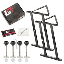 2x locking rails screws hinge