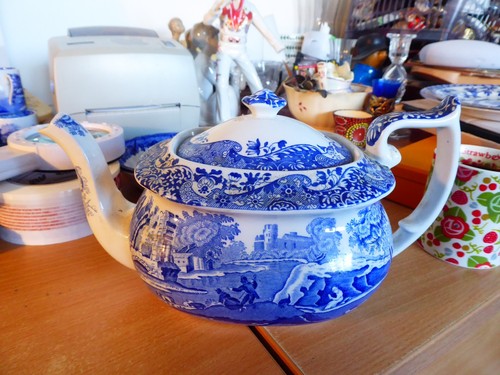 Spode blue italienische große - spode,