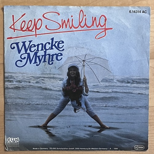 Vinyl single wencke myhre - vinyl,