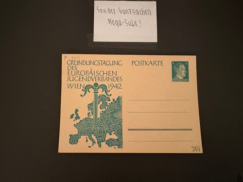 Ganzsache karte - dr,
