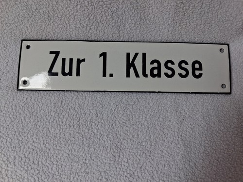 Emailschild bahn waggonschild - emailschild, bahn-waggonschild