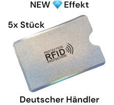 5x RFID Schutzhülle Blocker
