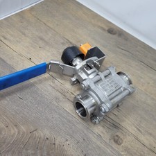 Mars Serie 77 Edelstahl dreiteiliger Kugelhahn 1000 psi
