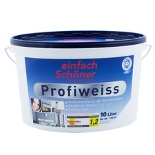 Profiweiss Wandfarbe Einfach
