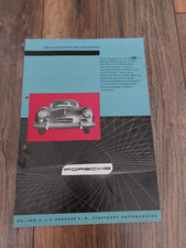 Original Prospekt Porsche 356