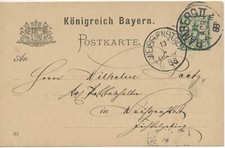 BAYERN "BAMBERGII" K1 auf 5 Pf