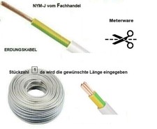 Erdungsleitung   Kabel   NYM-J