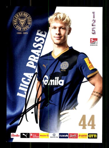 Luca prasse autogrammkarte - luca,