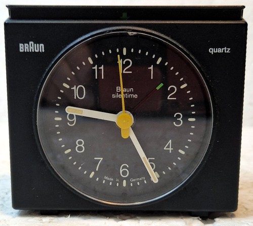 Braun reise wecker silenttime - reise,