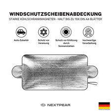 Windschutzscheibe Winter Frost