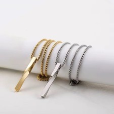 Halskette Herren Edelstahl mit