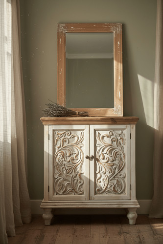 Kommode shabby chic anrichte - kommode,
