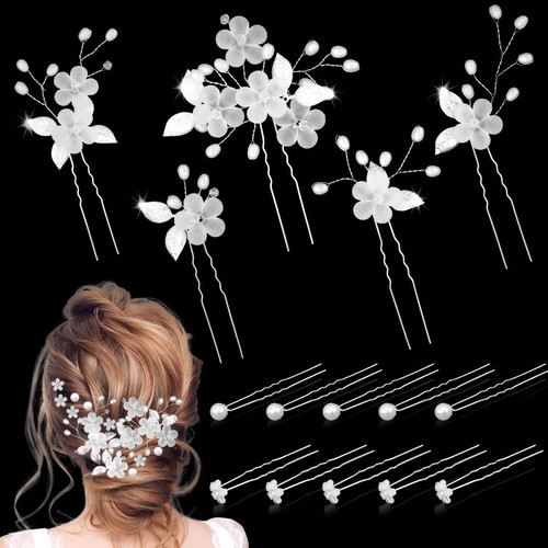 Haarspangen set hochzeit - haarspangen,