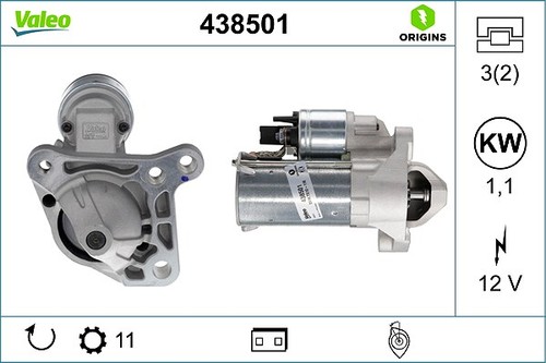 Valeo starter für renault - starter,