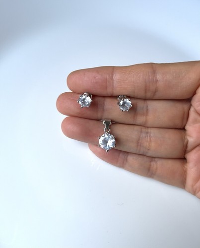 Schmuckset silber 925 - , weiß