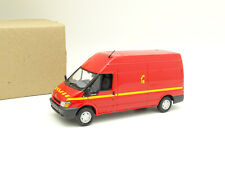 MINICHAMPS Sb 1/43 -ford Transit Transporter 2000 Feuerwehr