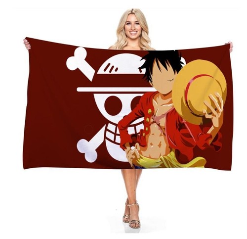 One piece luffy anime badetuch - anime,