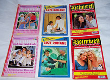 6 Romanhefte (2x 3er Familie & Schicksal/ 2x 2er Arztromane/ 2 Hefte Heimweh)