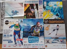 6 Wintersportprogramme - Biathlon, Ski WM, Eisschnellauf, Skispringen, verschied
