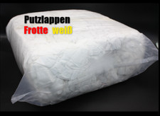 Putzlappen frottee weiß - frottee,
