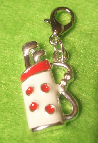 Golfbag golftasche charms - golfbag,