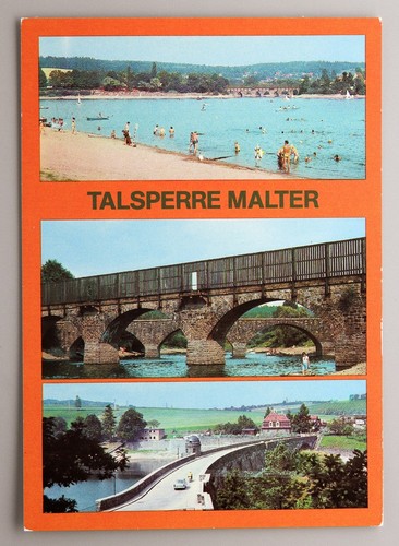 Mehrbild postkarte an der - -,