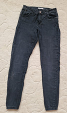 Bershka Push Up - Jeans Stretch Skinny Jeans - schwarz  Gr. 36 / S