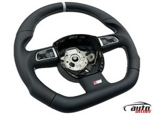 AUSTAUSCH Lenkrad Lederlenkrad Multifunktion AUDi A4 8E B7 ABGEFLACHT S-Line