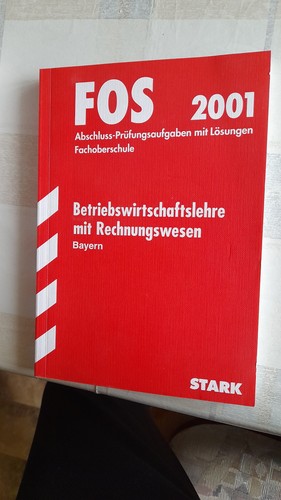 Buch stark verlag fos - buch, 2001