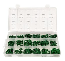 Grüne HNBR O-Ring-Sortiment R134a Kaltmittel Klimaleitungen Klimaanlage 265-tlg.