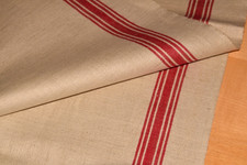 Antikes Rolltuch Leinentuch