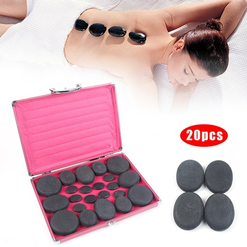 20pcs heiße steine set mit - heiße,