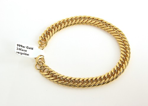 Armband gold vergoldet 999er - vergoldet,