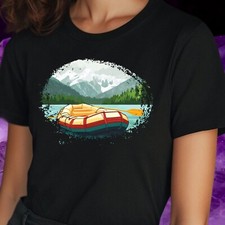 T-Shirt Frauen Rafting Boot