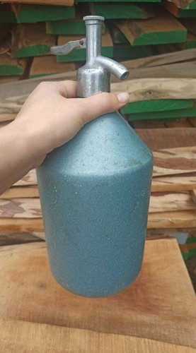 Aluminium soda syphon - aluminium, soviet