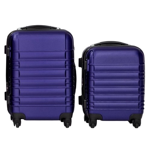 2tlg abs reisekoffer set - reisekoffer,