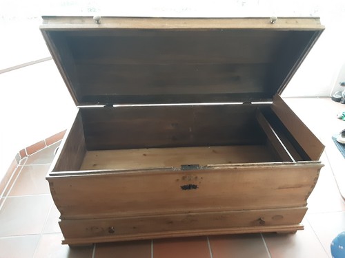 Runddeckeltruhe truhe 19 - runddeckeltruhe, 18/19