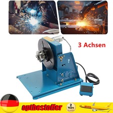 220V Schweißdrehtisch Drehtisch Manipulator Schweißpositionierer 2-10 U / min DE