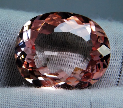 Natürlicher morganit oval - morganit,